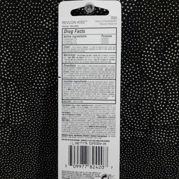 🔵 $ 3.00 Revlon Kiss Lip Balm 025 Fresh Strawberry - Picture 4 of 5